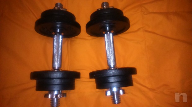 Manubri di allenamento da casa foto-8042