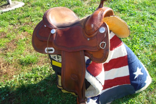 sella equitazione monta wester foto-8103