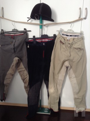 Stivali Tg 38, 3 pantaloni Tg 42/44, cappello Tg S foto-14665