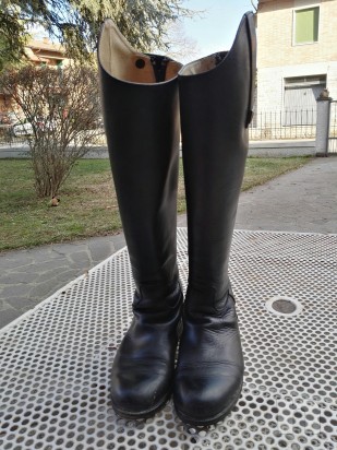 stivali pelle n. 38/39 foto-14818