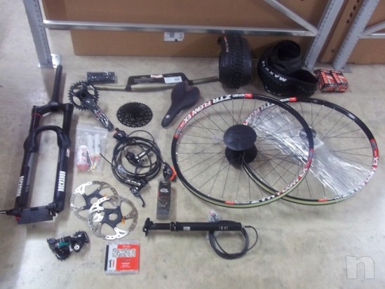 Kit Mountain Bike Marca Intenso Tracer 27,5 "650B Sram XX XT RockShox 160 millimetri Nuovo foto-8223