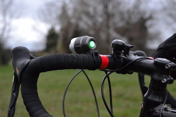 Lampada torcia da testa o bici impermeabile foto-15012