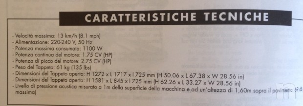 TAPIS ROULANT ELETTRICO DOMYOS TC290 foto-15184