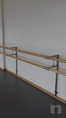 SBARRA DANZA DOPPIA FISSAGGIO A MURO foto-15234