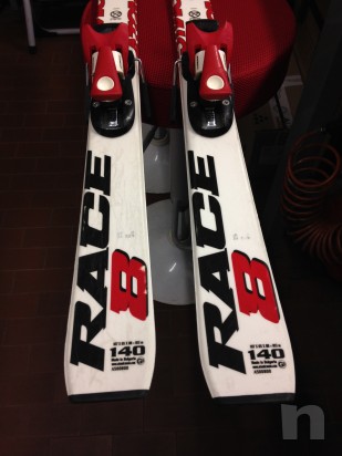 SCI ATOMIC RACE cm. 140 + BASTONCINI cm. 110 foto-15497