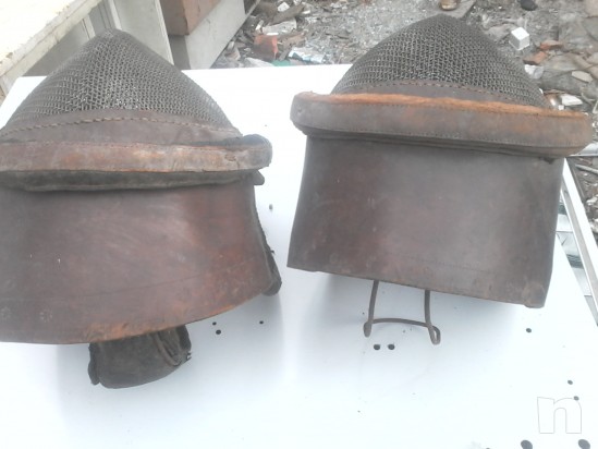 maschera antica da scherma foto-15612