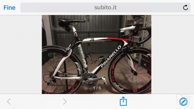 Bici da corsa Pignatelli FP3 foto-8686