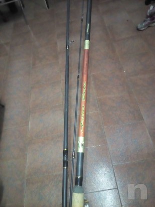 Canna da pesca colmic..modello all inglese..3.90 metri..usate poche volte.piu mullinello colmic.4.00mai usato.. foto-16560