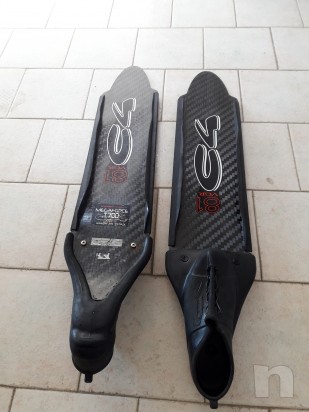 Pine carbonio 81 VGR C4  tg. 41/42 complete foto-16618