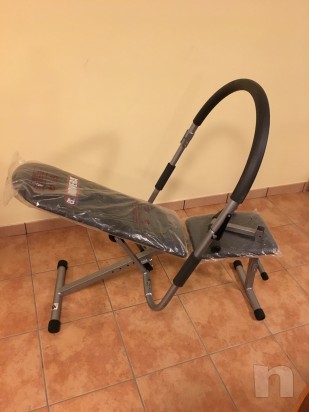PANCA PER ADDOMINALI A ROTAZIONE ANCORA IMBALLATA foto-9082