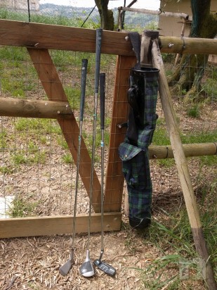 3 mazze da golf sacca e palline foto-16630