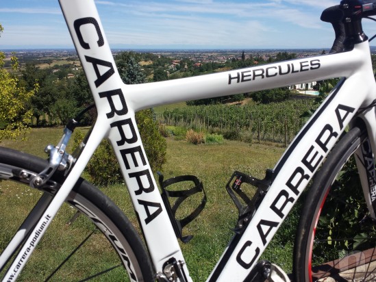 BICI DA CORSA CARRERA HERCULES CARBON tg. L foto-9167