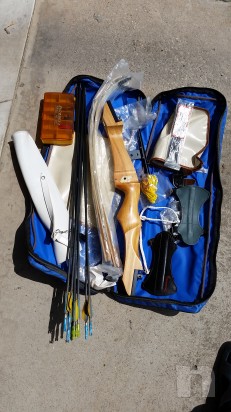 Arco in legno per mancini completo  foto-16955