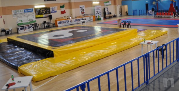 Pedana rialzata per combattimenti arti marziali (SANDA, Jeet kung do, Kung fu ecc.) foto-9350
