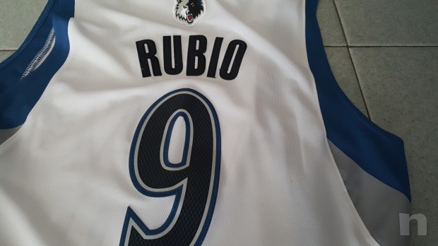  NBA Jersey - Ricky Rubio - swingman (taglia S) foto-17109