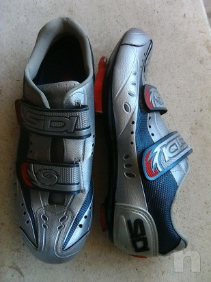 Scarpe bici corsa n41 con tacchette look foto-9599