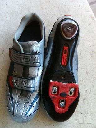 Scarpe bici corsa n41 con tacchette look foto-17527