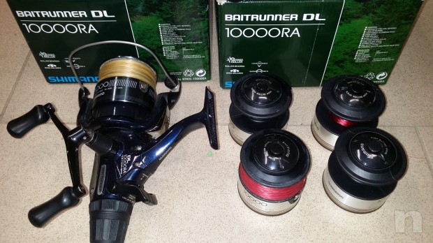 Mulinelli per la pesca alla carpa 2 con il trcciato  foto-9637