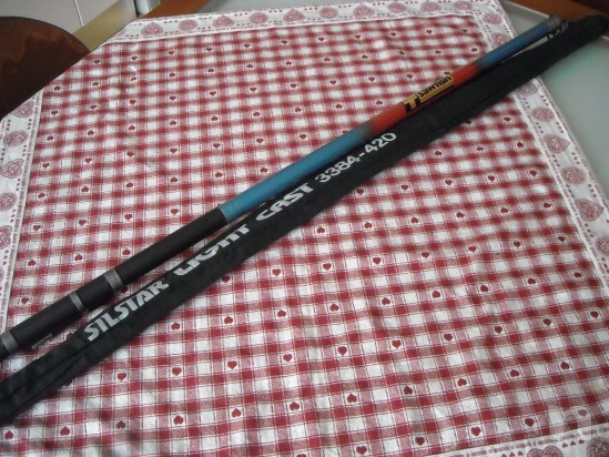 Canna telescopica nuova mt. 3,85 foto-9695