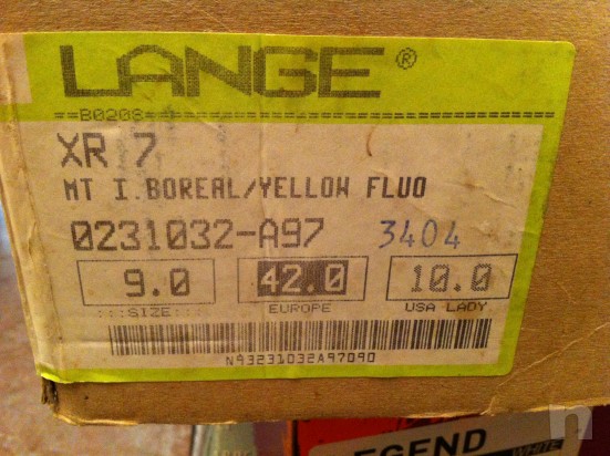 scarponi da sci n 42-43 lance foto-17826