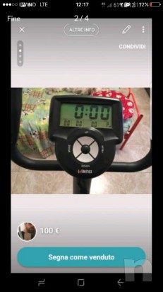 Cyclette professionale da palestra foto-18041