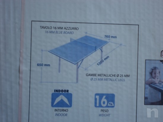 Minitavolo Ping Pong foto-18045