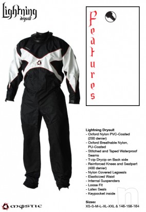 muta leggera stagna , mystic lightning drysuit foto-998