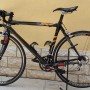 bicicletta da corsa in carbonio