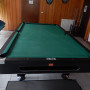 Tavolo da biliardo semiprofessionale per pool dimensioni internazionali 285x160x80 cm , piano gioco 254x127 cm, usato da 2 anni