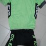 completo ciclismo verde fluo e n ero marca ale