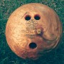 Palla da bowilg  numerata usa adatta alle dita di un ragazzino 